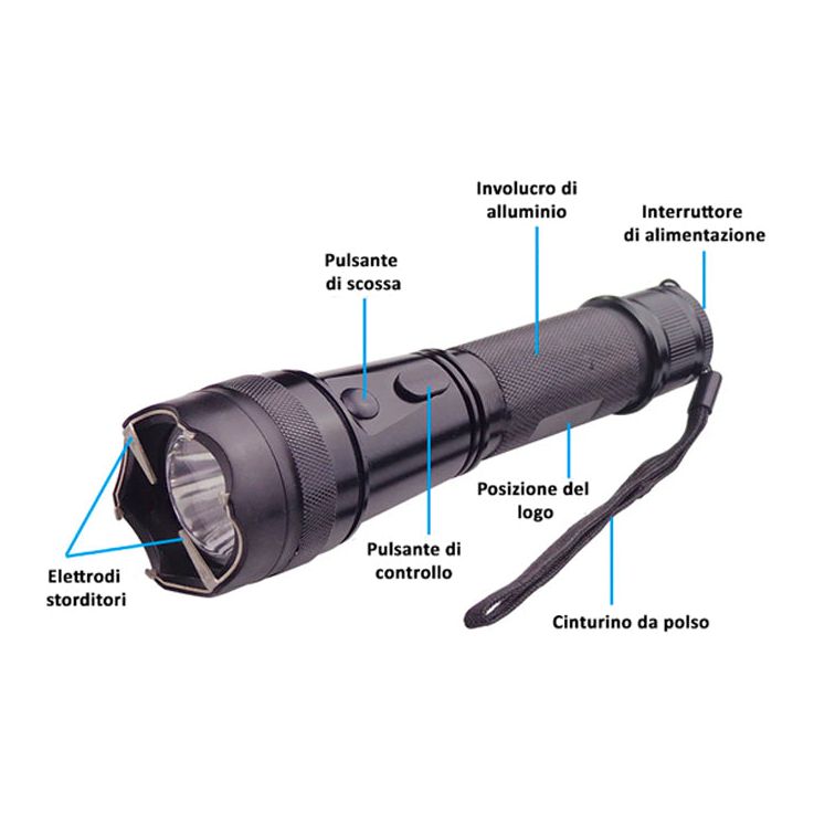 STORDITORE TORCIA CON LUCE LED COD. TW-1109