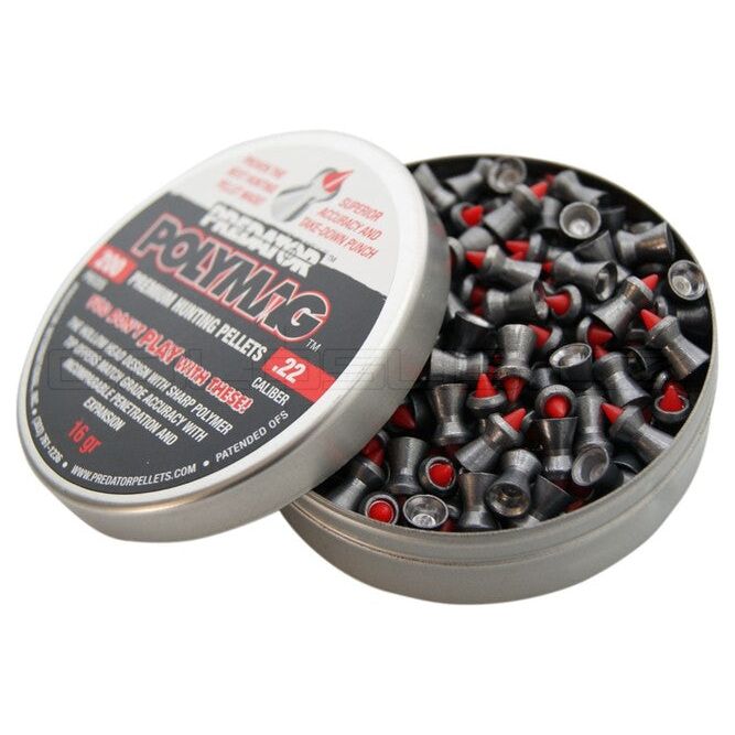 MUNIZIONI DIABOLO JSB PREDATOR POLYMAG 200 PEZZI CAL. 5,5 mm COD 1002-01-200