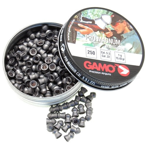 MUNIZIONI DIABOLO GAMO PRO MAGNUM PENETRATION 250 PEZZI CAL. 5,5 mm COD. 50013
