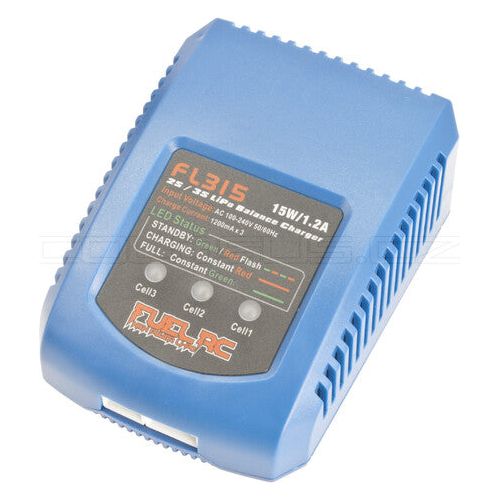 CARICA BATTERIE PER FUEL FL 315 Li-Po 2S/3S 15W 1,2 A COD. 92020