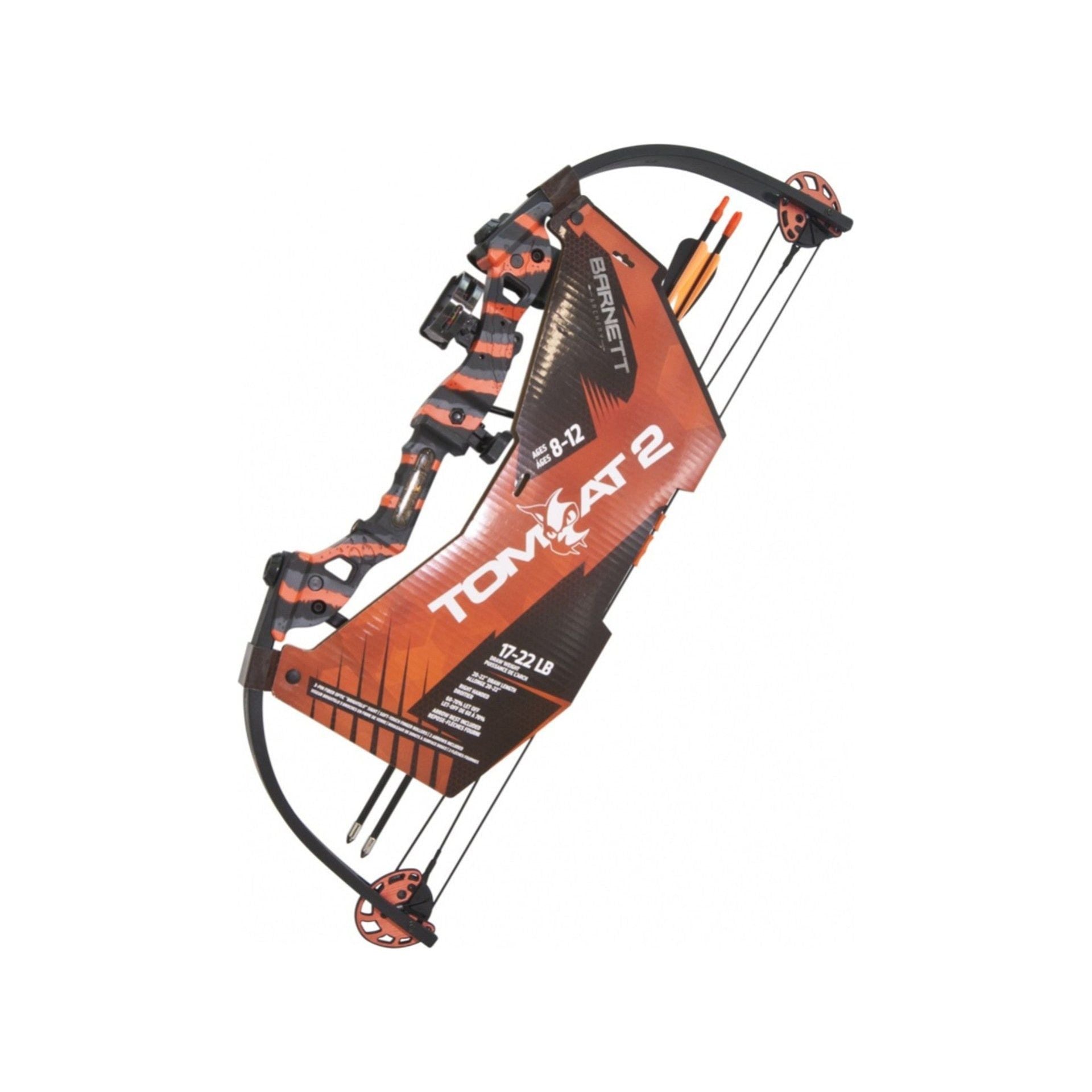 ARCO COMPOUND LUK BARNET TOM CAT 2 ARANCIONE17.22 lbs COD. BA1281
