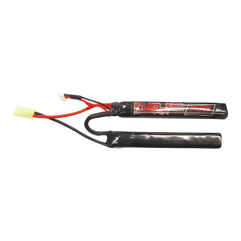 BATTERIA FUEL LIPo 7,4V 2000mAh 20 C NUNCHUCK CQB MINI TAMIYA COD. 92029