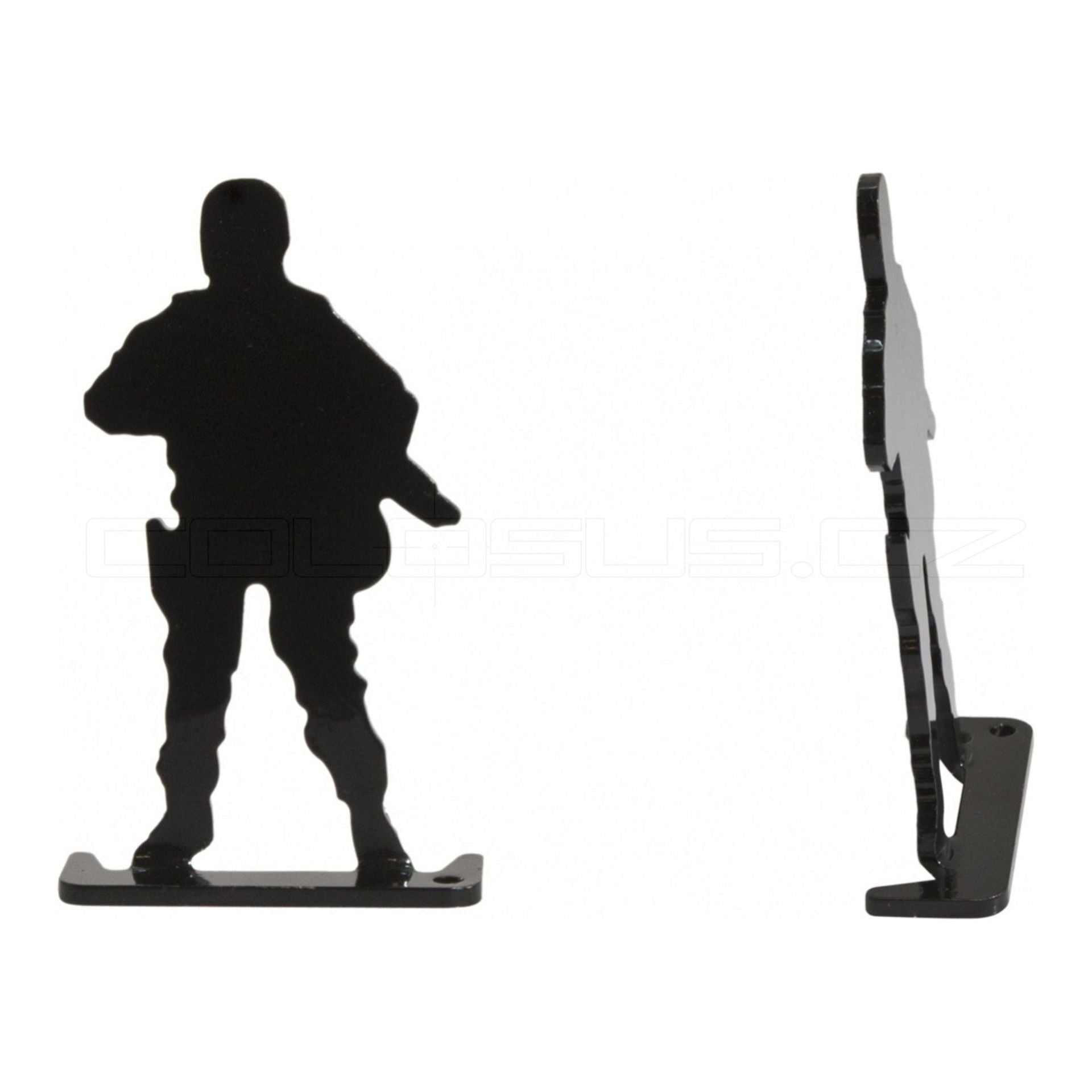 Bersaglio Beast Hunter militari in acciaio 6pz COD. 105366