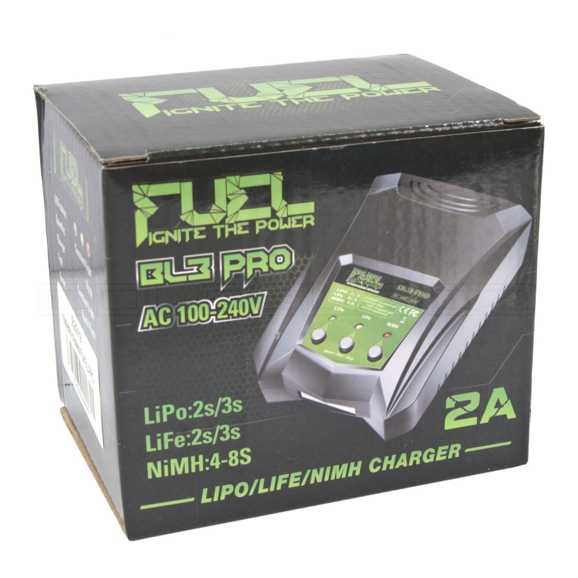 CARICA BATTERIE FUEL BL3 PRO/LIPo /LI-FE/NI-MH/NI-CD COD. 92019