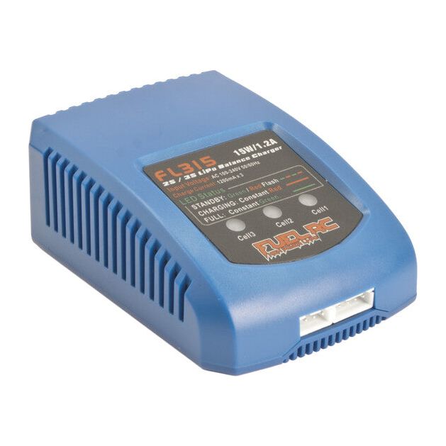 CARICA BATTERIE PER FUEL FL 315 Li-Po 2S/3S 15W 1,2 A COD. 92020