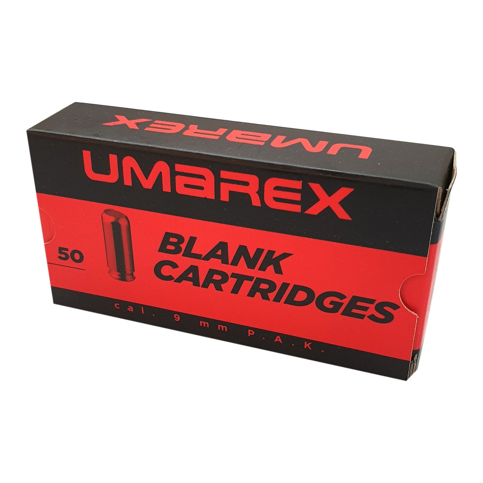 CARTUCCE A SALVE 9 mm PER PISTOLA UMAREX 50 PEZZI COD. 4.1310-1
