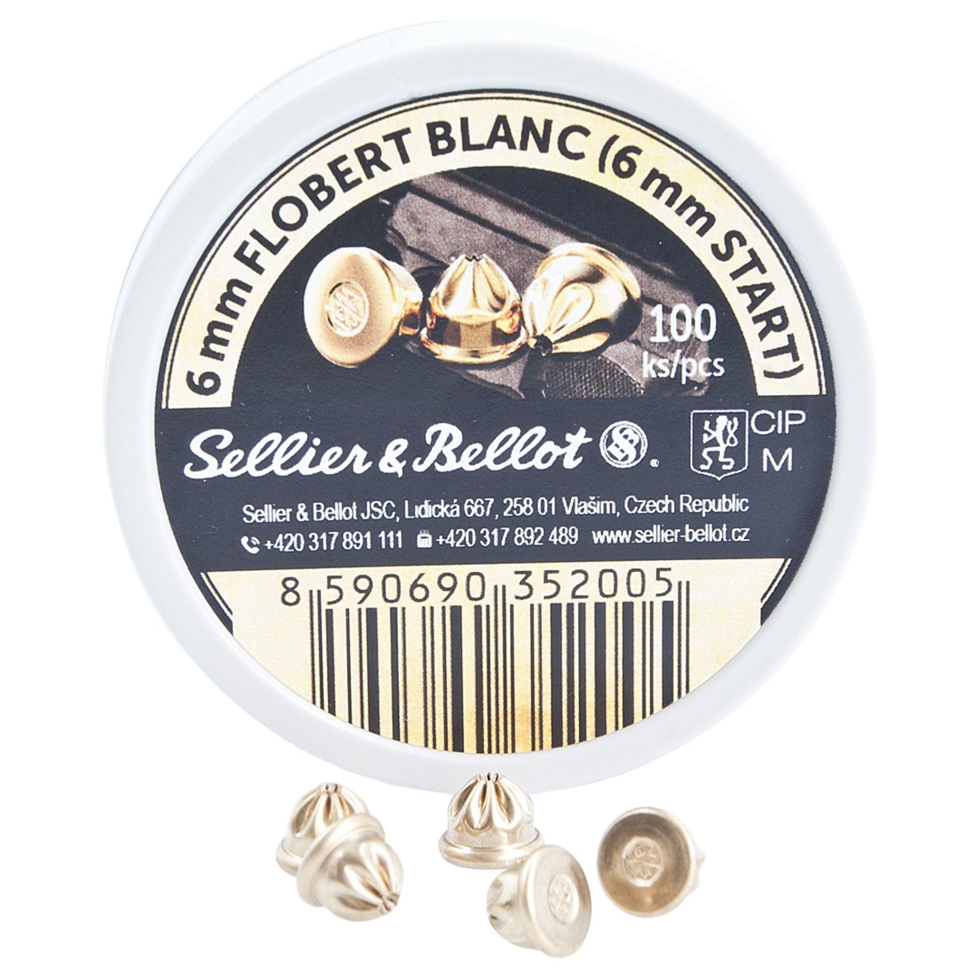 CARTUCCE DI AVVIAMENTO 6 mm CORTE SELLIER&BELLOT 100 PEZZI COD. 19904