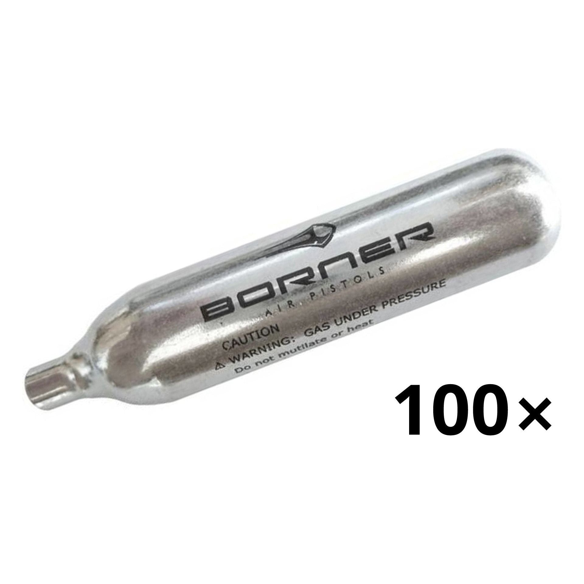CARTUCCIA CO2 12g BORNER 100 PZ COD. 12092