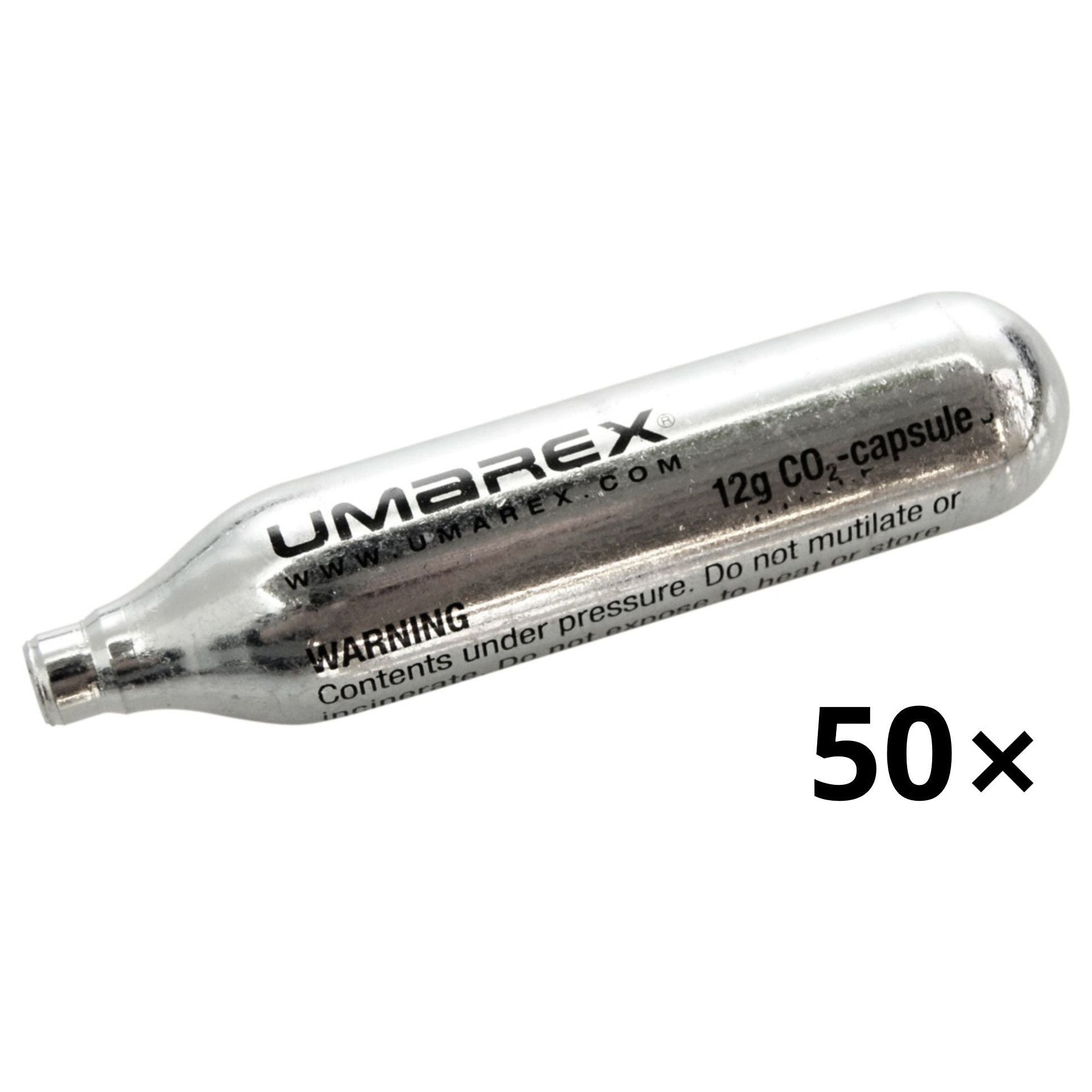 CARTUCCIA CO2 12g UMAREX 50 PZ CONFEZIONE RISPARMIO COD. 4.169150