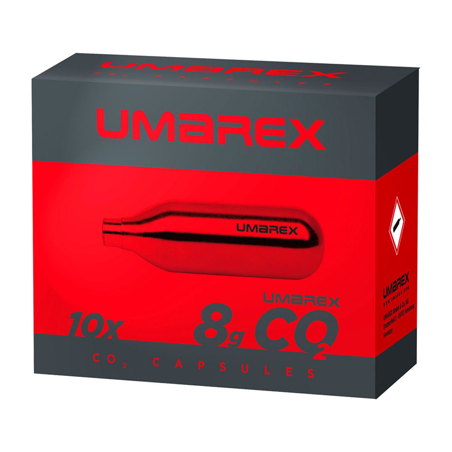 CARTUCCIA CO2 8gr UMAREX 10 PZ COD. 4.1698
