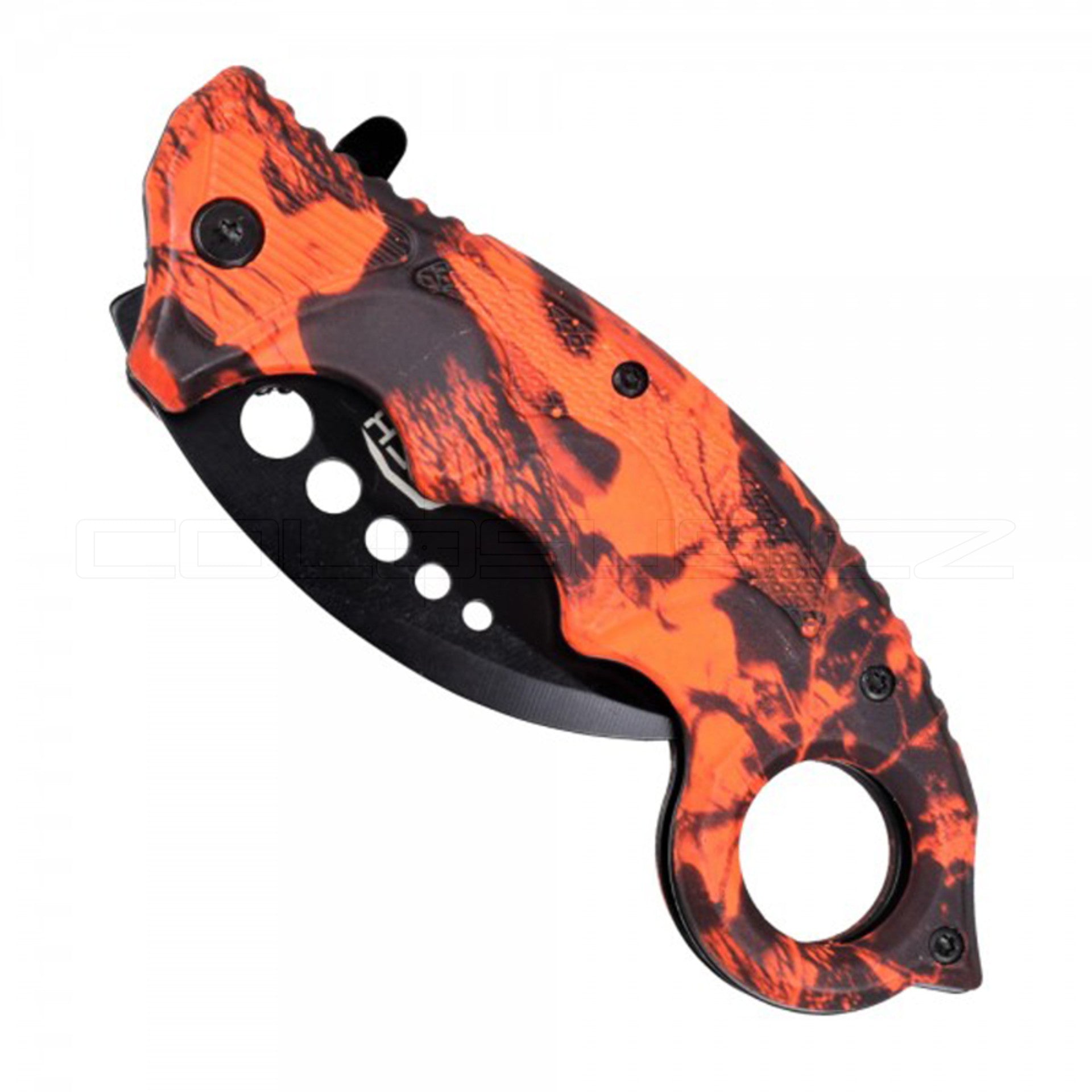 COLTELLO SCK KARAMBIT ARANCIONE COD. 98015