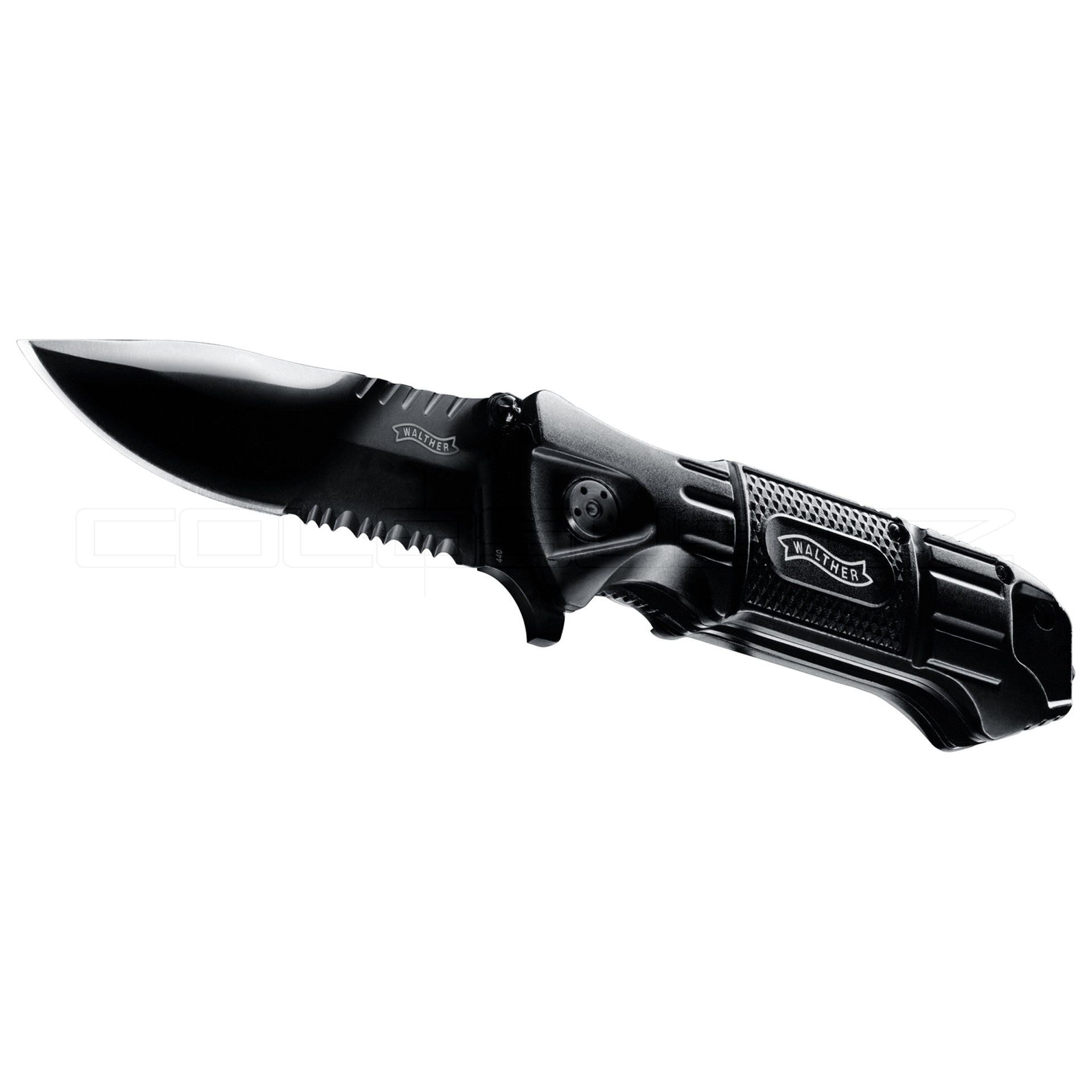 COLTELLO WALTHER BLACK TAC BTK COD. 5.0715