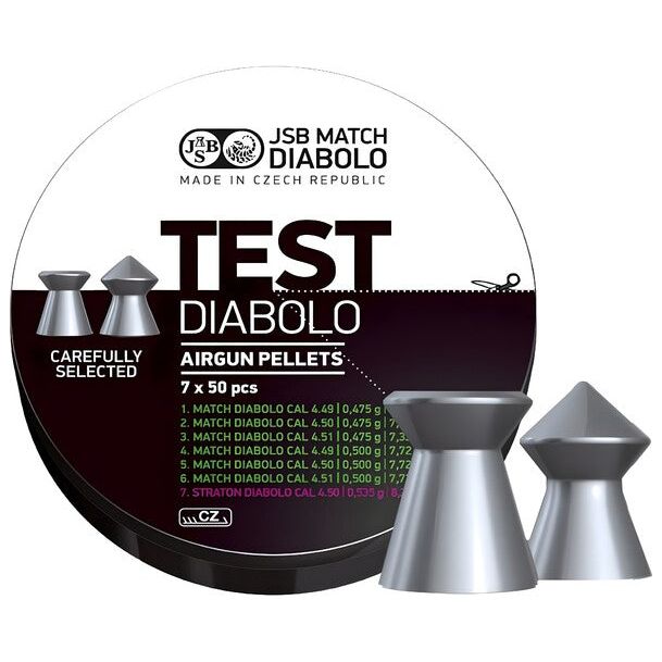 Daibolo JSB Match TEST per pistola .177 COD. 002001-350