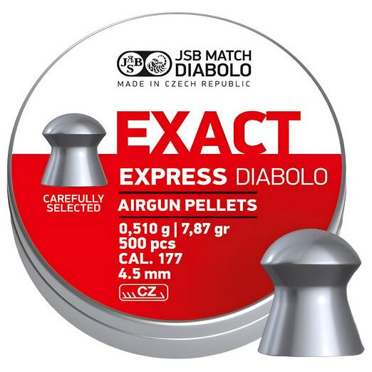 Diabolo JSB Exact Express 500 pz cal.4,52mm COD. 546257-500