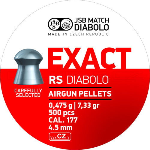 Diabolo JSB Exact RS 500pz cal.4,52mm COD. 546307-500