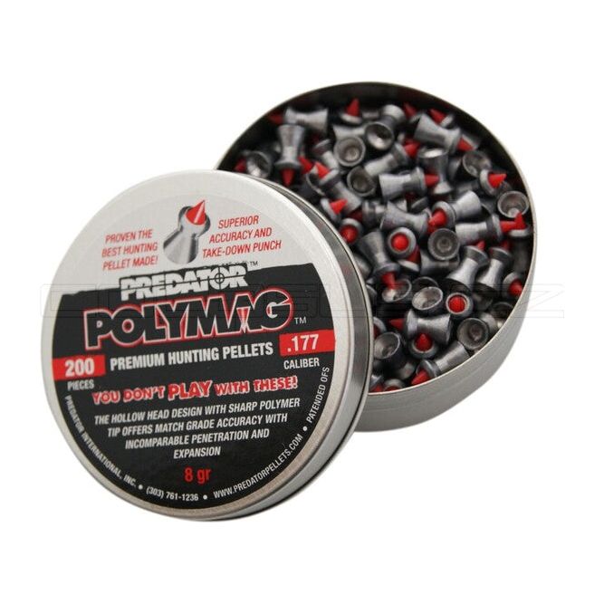 Diabolo JSB Predator PolyMag 200pz cal.4,5mm COD. 1001-01-200