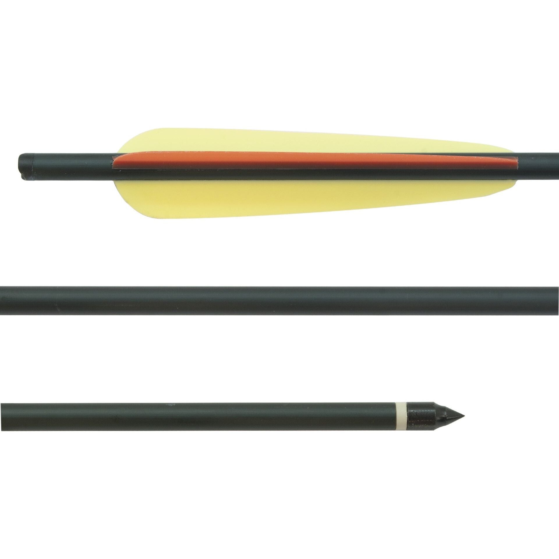 FRECCE PER BALESTRE BEAST HUNTER DURAL 22" HALF MOON NERO 1 PEZZO COD. 52178