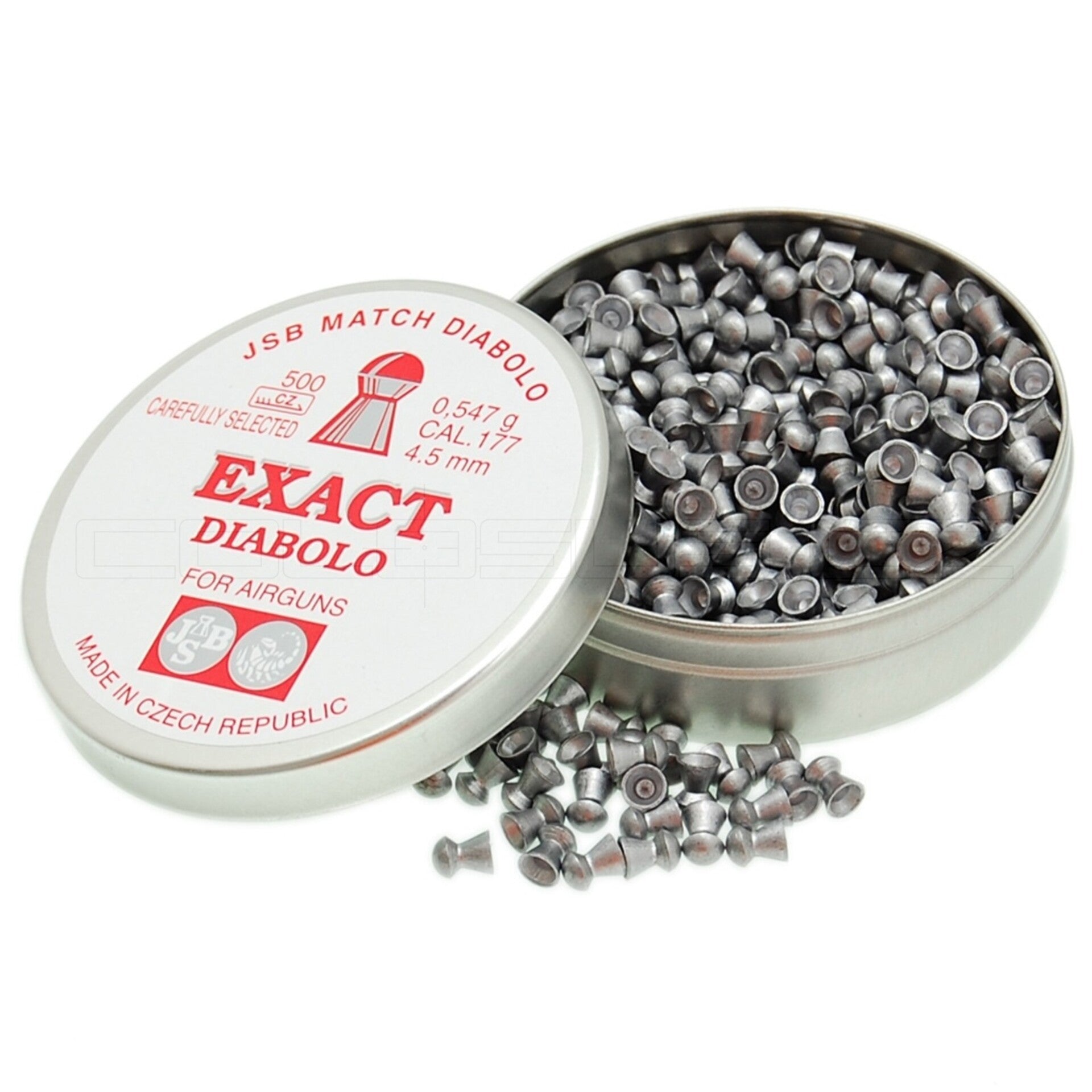 MUNIZIONI DIABOLO JSB EXACT 500 PEZZI CAL. 4,5 mm COD. 546235-500
