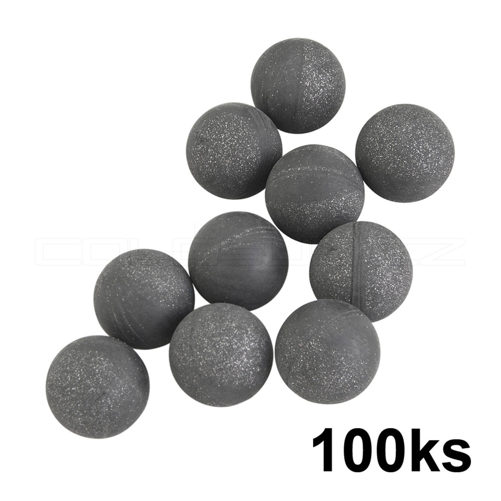 PALLINI UMAREX T4E 50 STEEL RUBBER BALL 10X 10 PEZZI COD. 2.85100