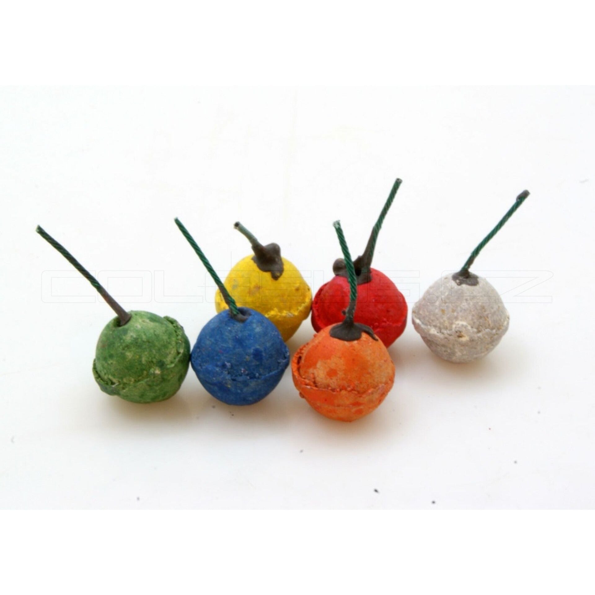 PIROTECNICA PER BAMBINI FUMOGENI COLORATI 6 PEZZI COD. D1D