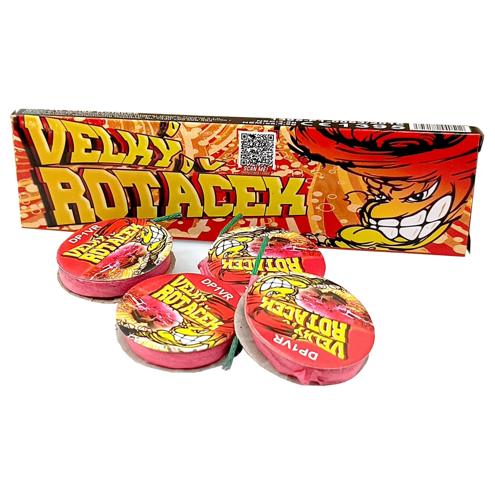 PIROTECNICA PER BAMBINI GIRO TONDO 4 PEZZI COD. DP1VR