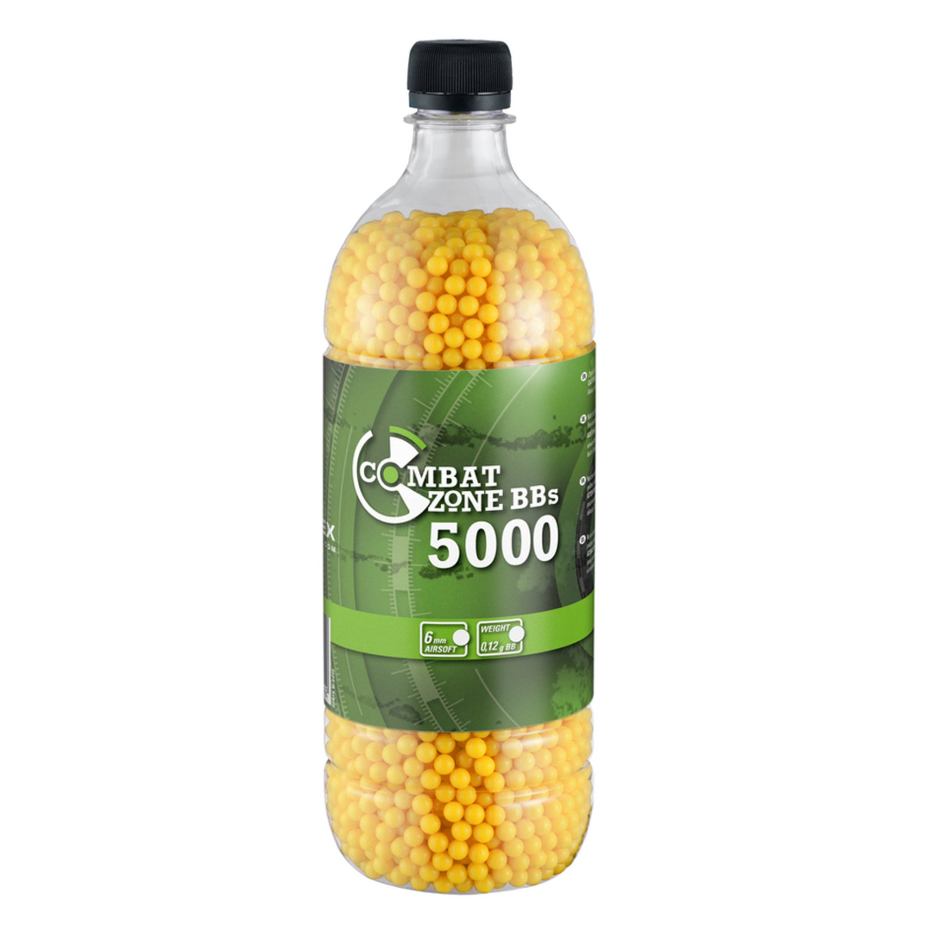 Pallini BB 6mm 0,12gr 5000pz. Giallo Combat Zone COD. 2.5670