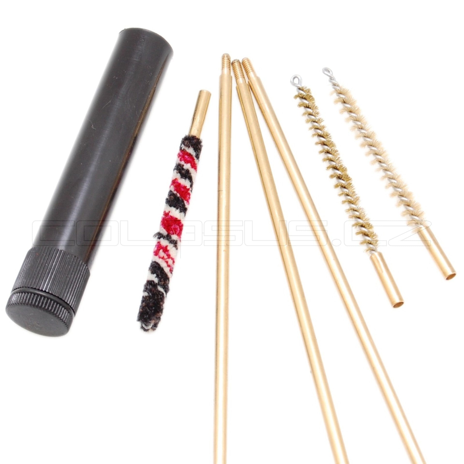 SET DI PULIZIA IN OTTONE IN SCATOLA CAL. 4,5mm COD. 08/404.5