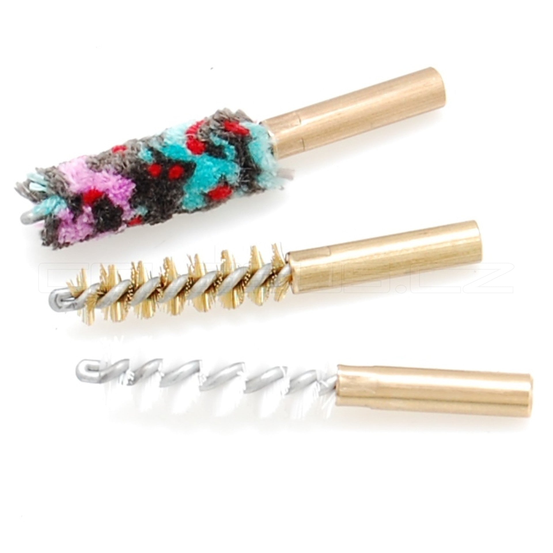 SET DI PULIZIA IN OTTONE IN SCATOLA CAL. 5,5mm COD. 08/40055