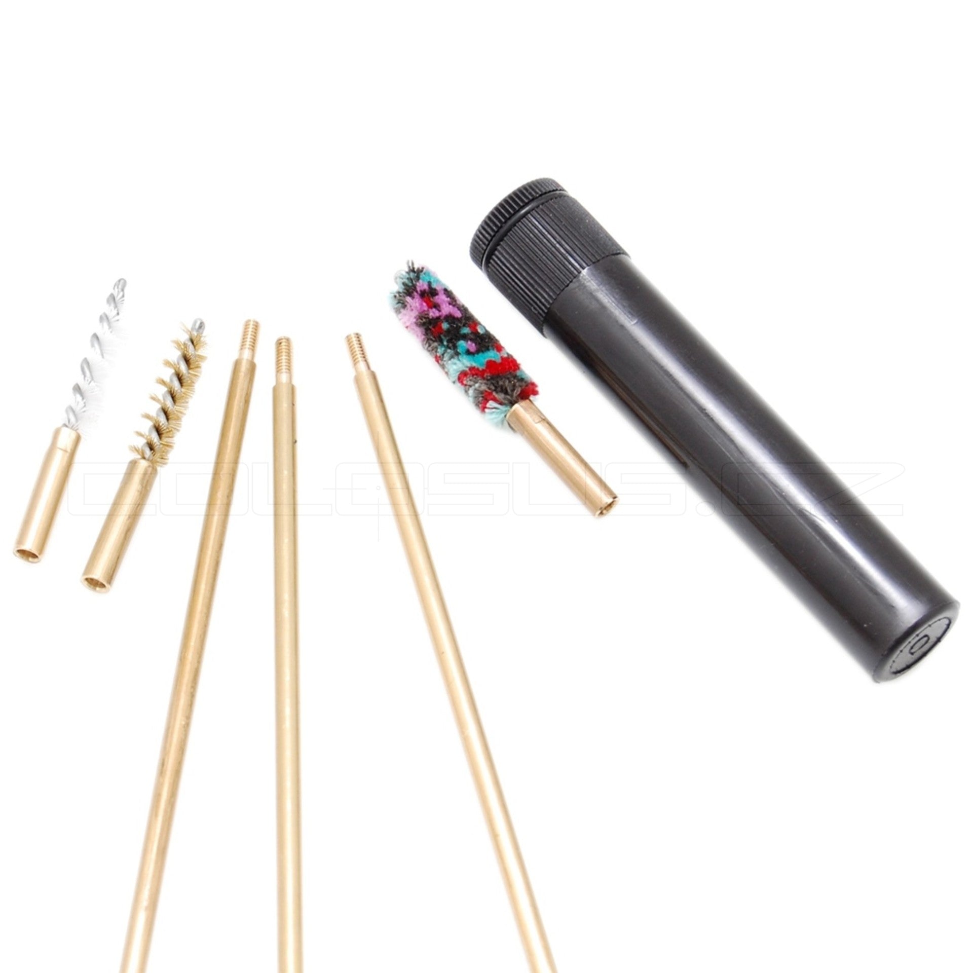 SET DI PULIZIA IN OTTONE IN SCATOLA CAL. 6,35mm COD. 24003