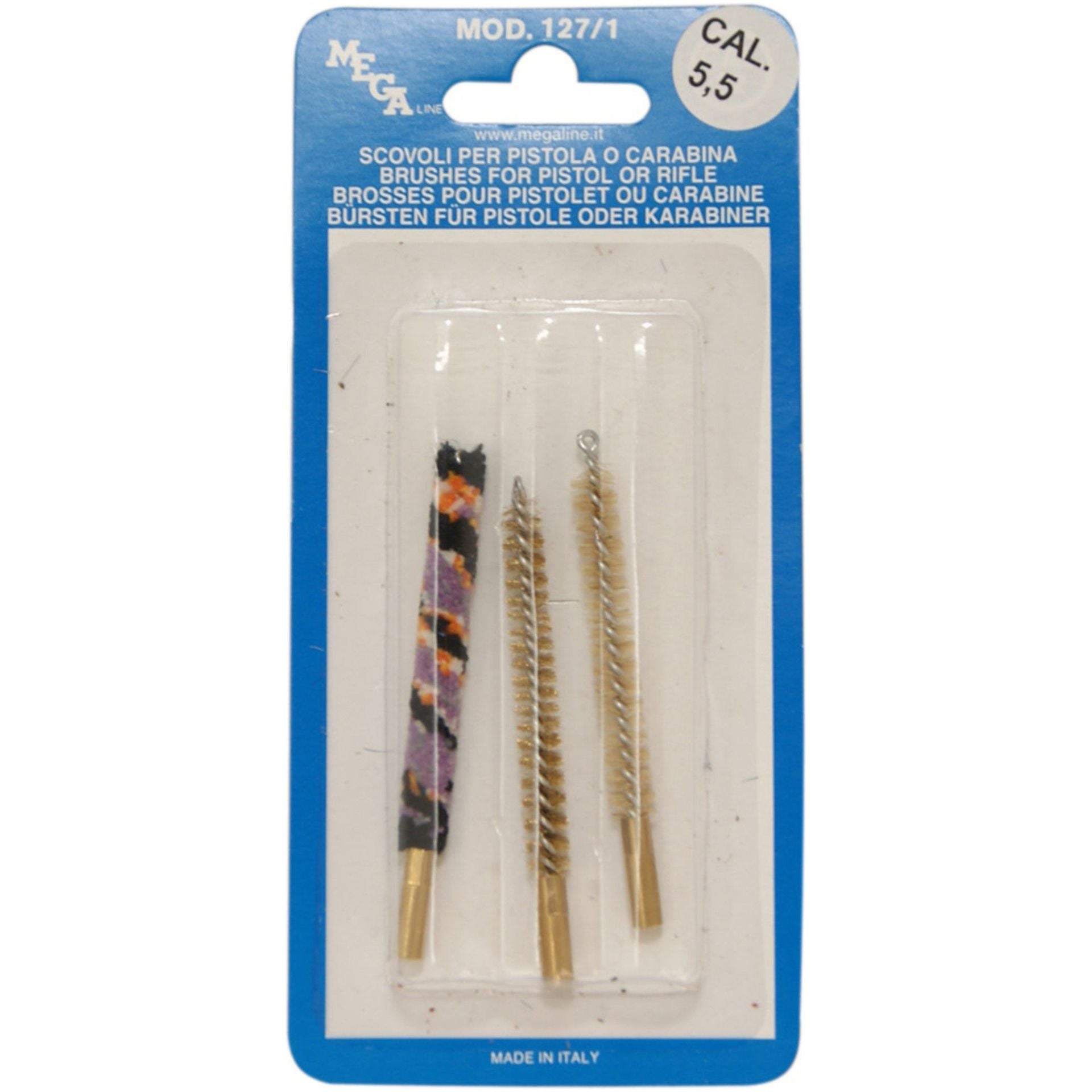 SPAZZOLE DI RICAMBIO PER PULIZIA CAL. 5,5mm COD. 127/1055