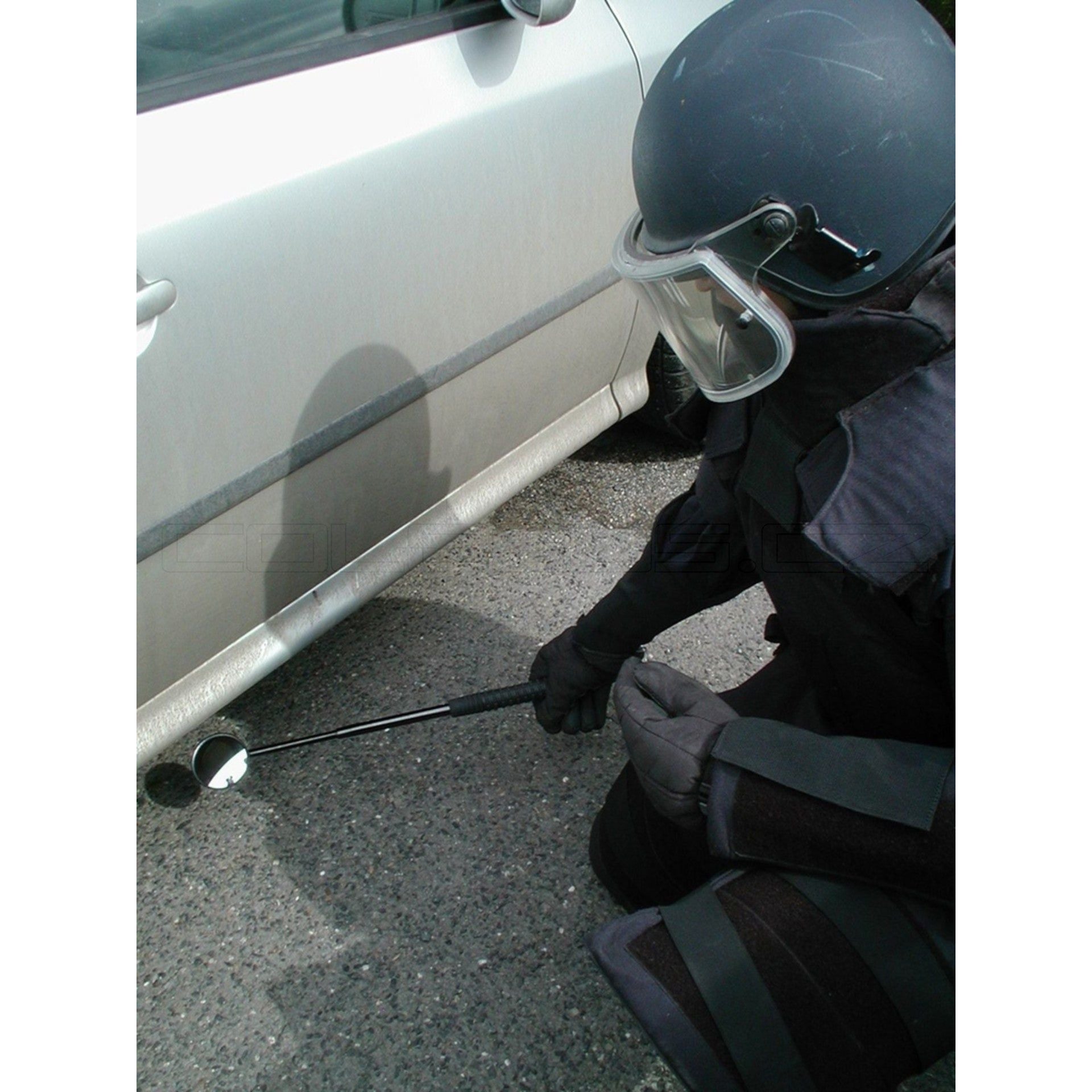 SPECCHIO TATTICO M-2 71 mm CON CUSTODIA COD. M-2