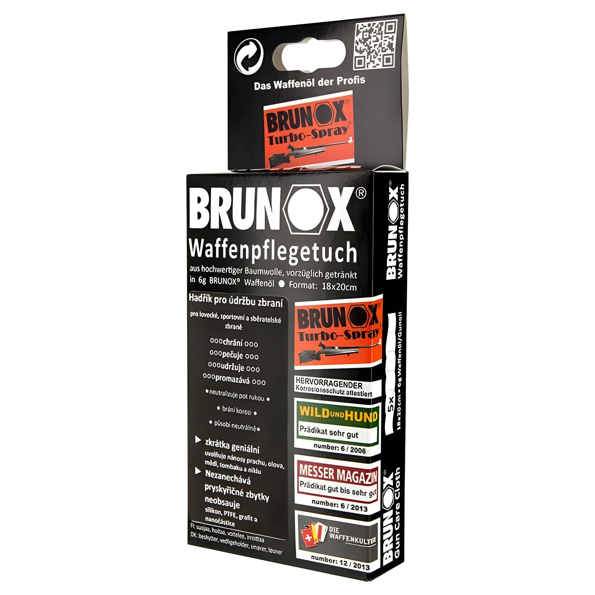 STOFFA BRUNOX GUN CARE CLOTH 5 PZ COD. B3078