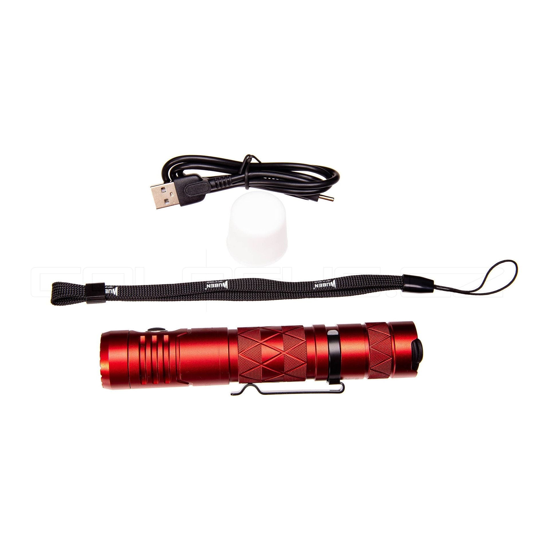 TORCIA WUBEN E 12 R ROSSA 1200 LUMEN COD. 36010