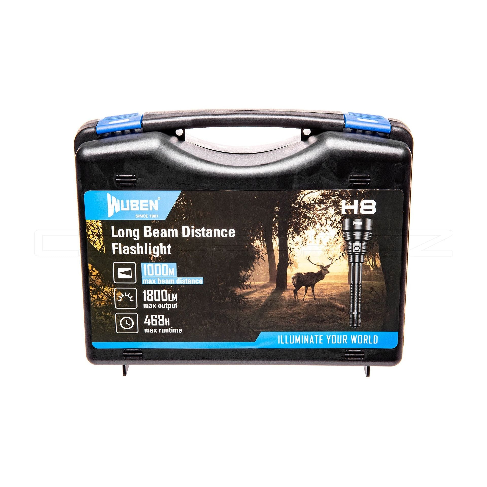 TORCIA WUBEN H8 USB KIT STANDARD 1800 LUMEN COD. 36001