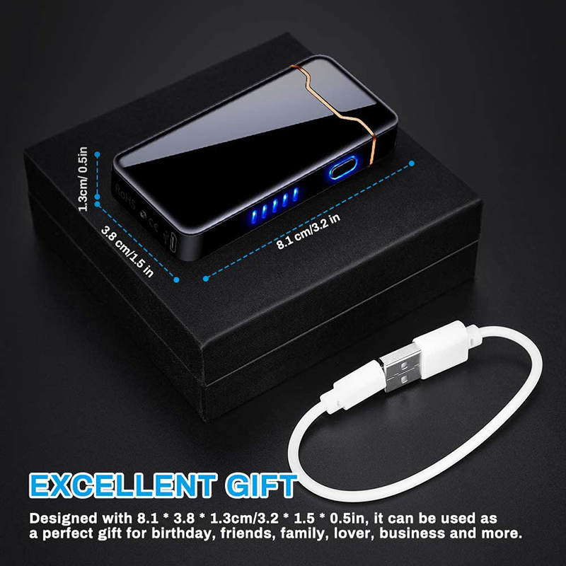 ACCENDINO USB AD ARCO AL PLASMA ANTIVENTO