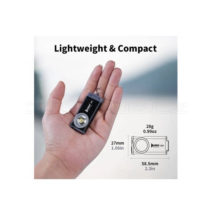 Wuben G2 Torcia nera COD. 36018