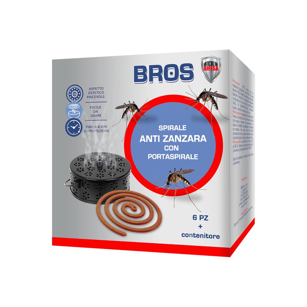 SPIRALE CON COPERCHIO 6 PEZZI COD. 830044