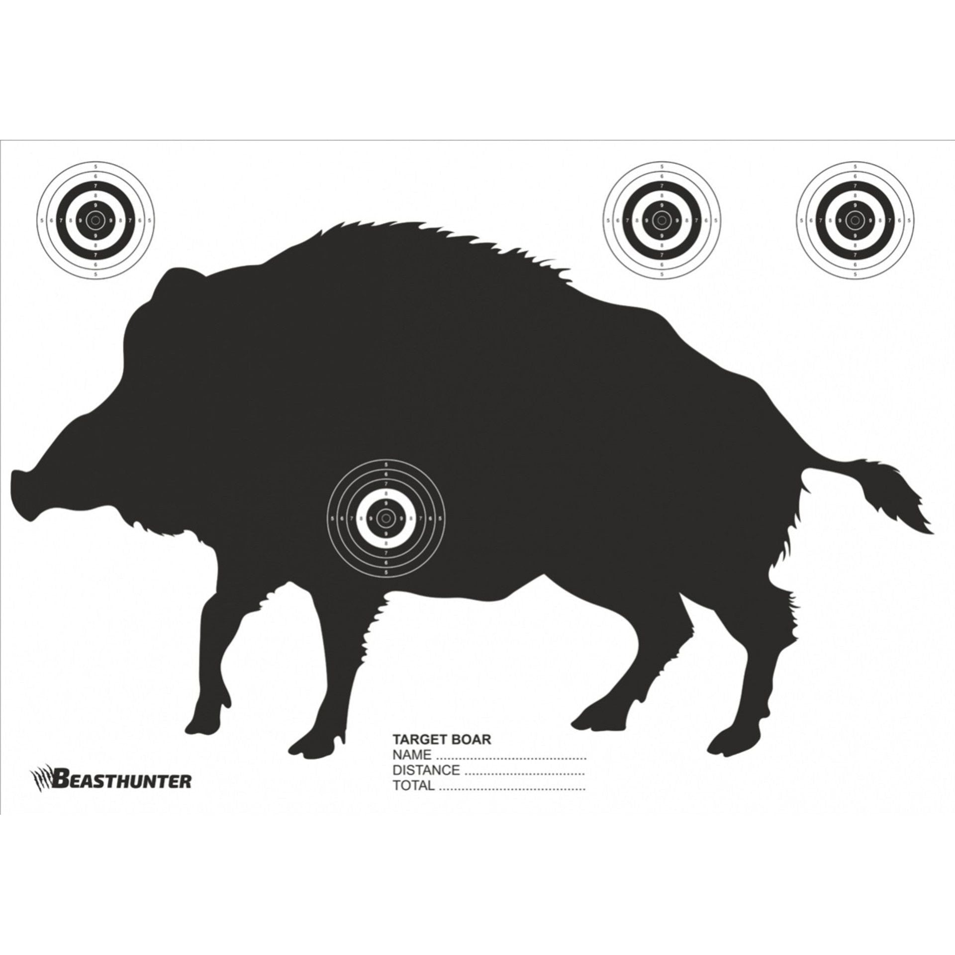 Bersaglio sagoma Beast Hunter Bear 10pz Bersaglio sagoma Beast Hunter Bear 10pz