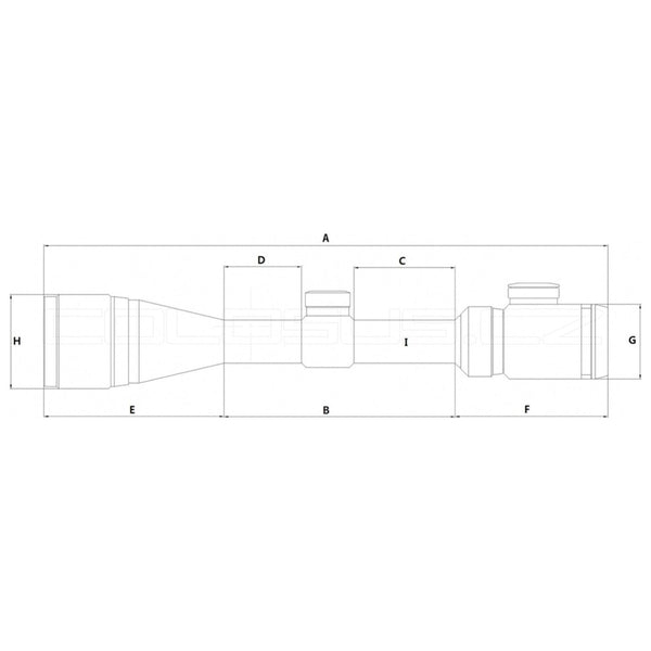 CANNOCCHIALE UMAREX 3-9X40 22 mm COD. 2.1517