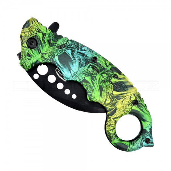 COLTELLO SCK KARAMBIT VIPER GREEN COD. 98014