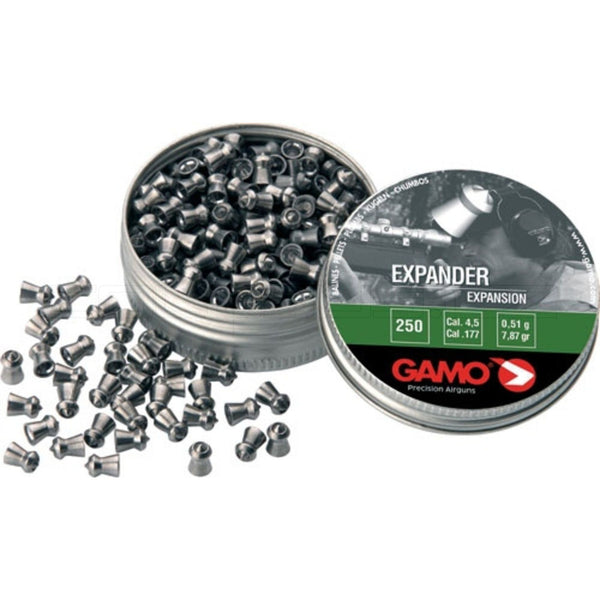 MUNIZIONI DIABOLO GAMO EXPANDER 250 PEZZI CAL. 4,5 mm COD. 50003